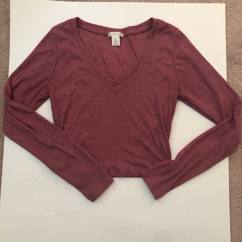 4 FOR 25🌿🍷 Cropped long sleeve